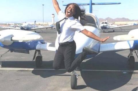 Briahna Golston, Aircraft Pilot and Certified Flight Instructor