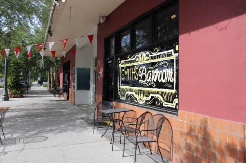 Celery City Cigar Bar is ready to set up a permanent camp in the empty side of the building at 114 S. Palmetto Avenue, owner Paul Williams said.
