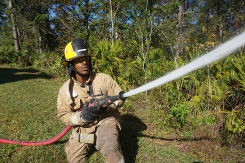 Recruits went through a 10-week training academy before graduating as recruits for the Seminole County Fire Department. 