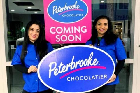 Peterbrooke Chocolatier Owners Ruchi Sharma (left) and Letty Mathews