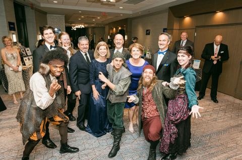 Seminole State College District Board of Trustees live it up at the 2023 Seminole State Dream Gala, themed “Charting our course.”