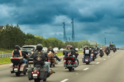 A solidarity ride featuring local motorcycle groups was held April 2 starting in Sanford and ending in Orlando. The ride raised money for those affected by the war in Ukraine.