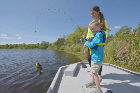 This weekend you can fish in freshwater without a license.