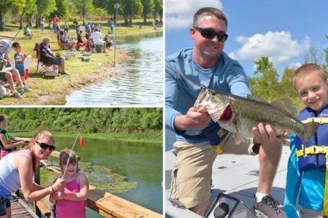 The free freshwater fishing days will take place April 1 and 2.