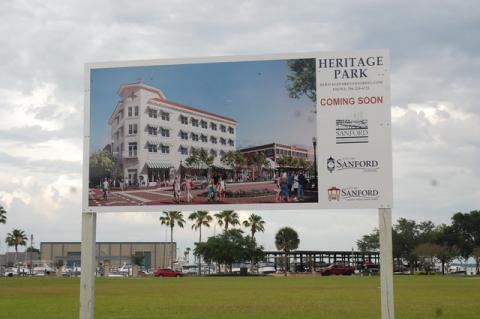 Construction for the Heritage Park site is slated to start Sept. 9, 2022 if enginnering work goes as planned.