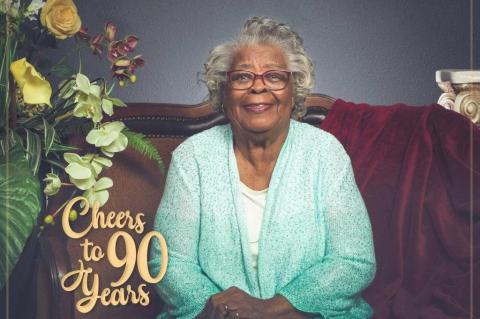 Happy Birthday to Mother Ida Mae Hampton of Sanford/Midway