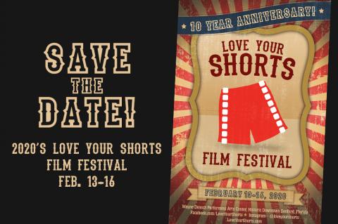 The Love Your Shorts Film Festival will have its 10th anniversary the weekend of Feb. 14.