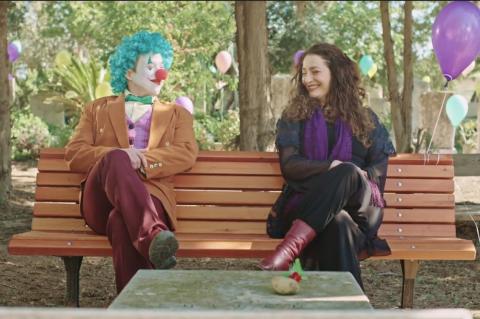 Black Baloons, a film from Israel about a meeting in a cemetery between a clown and a widow, will be featured in the Love Your Shorts Film Festival taking place Feb. 15-18 at the Ritz Theater.