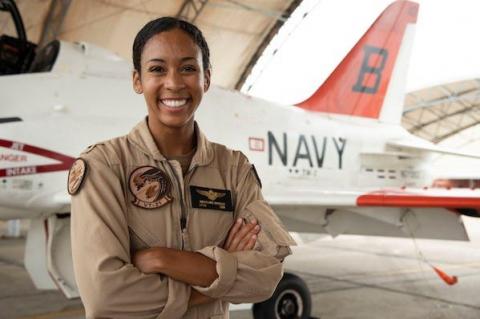 LTJG Madeline G. Swegle, U.S. Navy Tactical Aircraft Pilot