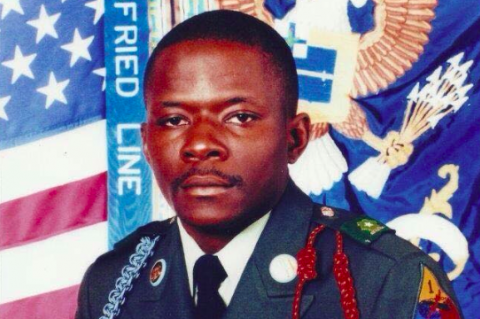 Sgt. 1st Class Alwyn Cashe (above) died while serving in Iraq in October 2005. 