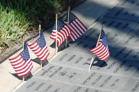 The City of Sanford’s Memorial Day Program will be held in Veterans Memorial Park (above) on Monday from 9 to 11 a.m. 