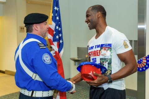 New Sanford resident Eric Dawson retired from 29 years of U.S. Army service on Thursday.