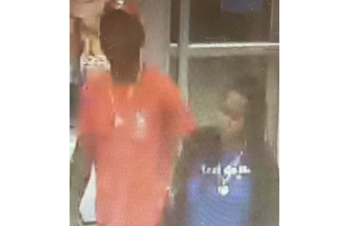Video from Polk County shows Cody Hill (left ) with Shakeira Rucker (right) the night she went missing.
