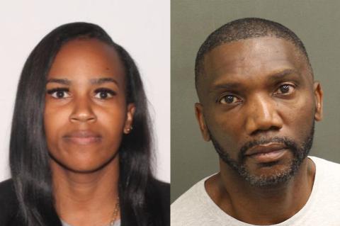 Shakeira Yvonne Rucker (left) was last seen leaving her home in Winter Springs on Saturday. Her family believes she left with her estranged husband Cory Hill (right). 