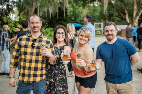Brews Around the Zoo is an adult event where guests can sample craft beer at the Zoo. 