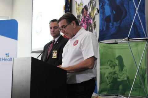 County Emergency Medical Services Director Dr. Todd Husty was glad to announce the opening of a new recovery center for opioid addicts on Thursday.