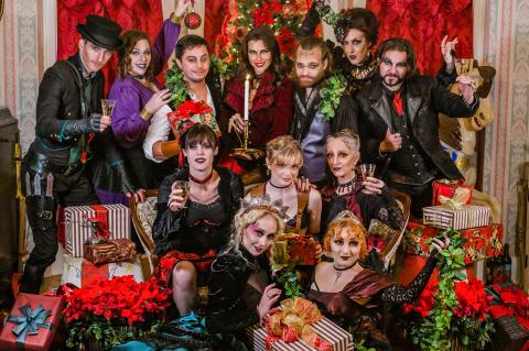 Phantasmagoria will perform their Christmas show in five Central Florida cities (above, below).