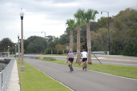 While skaters, joggers, families and others are already using it, the 5-mile Sanford RiverWalk will officially open at 10 a.m. Monday with a ribbon-cutting ceremony at 2485 S. Seminole Blvd. The $43-million project connects Sanford with coast-to-coast trails across Florida.