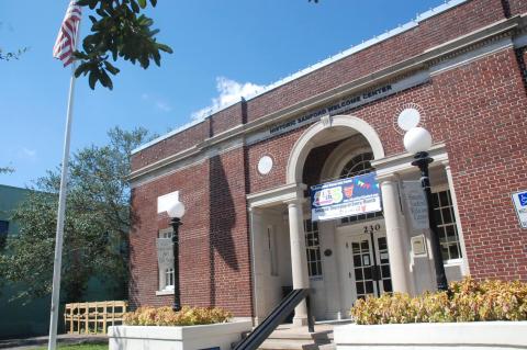 The Historic Sanford Welcome Center is located at 230 E. 1st S. in downtown Sanford. 