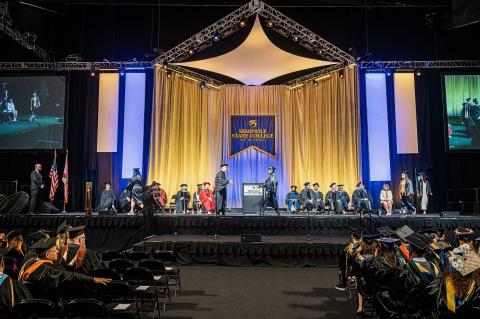More than 1,800 graduated during the Seminole State College Spring 2023 Commencement Tuesday, May 2, in Addition Financial Arena at University of Central Florida.
