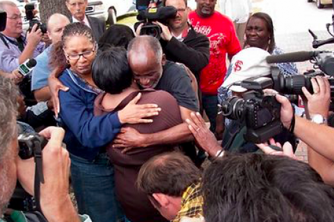 James Bain gained his freedom from prison after 35 years.