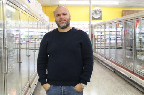 Yhonny Diaz, who recently moved to the area, bought the Sanford Supermarket and will turn it into a new store to be called JALY Fresh Market.
