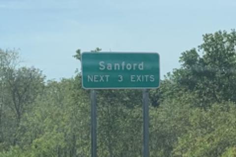 2. When heading west on I-4, just past Dirksen Road, there  is a sign that says: Sanford, next three exits. There are really five.  17-92  SR 46  417/429  CR 46A  Lake Mary Blvd