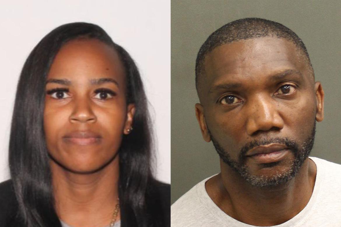 Cory Hill (right) is now charged with the first-degree murder of his estranged wife, Shakeira Rucker (left). Officials spent a week searching for Rucker, who was eventually found dead a in storage unit that belonged to Hill in Apopka.