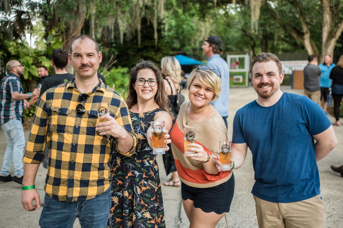 Brews Around the Zoo is an adult event where guests can sample craft beer at the Zoo. 